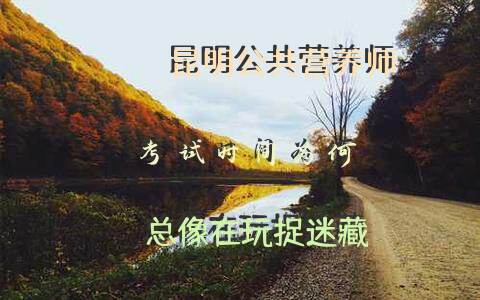 昆明公共营养师考试时间为何总像在玩捉迷藏？