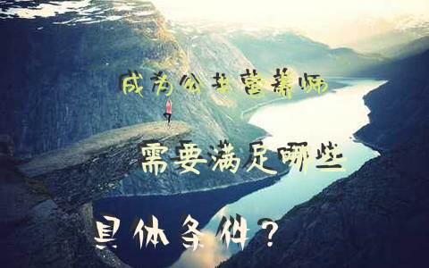 成为公共营养师需要满足哪些具体条件？