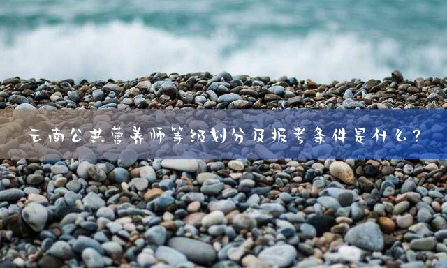 云南公共营养师等级划分及报考条件是什么？