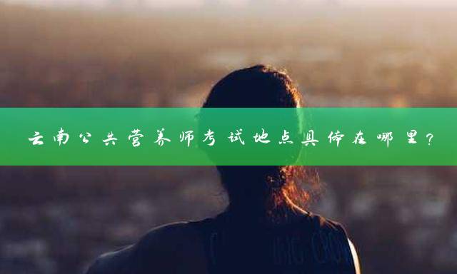 云南公共营养师考试地点具体在哪里？