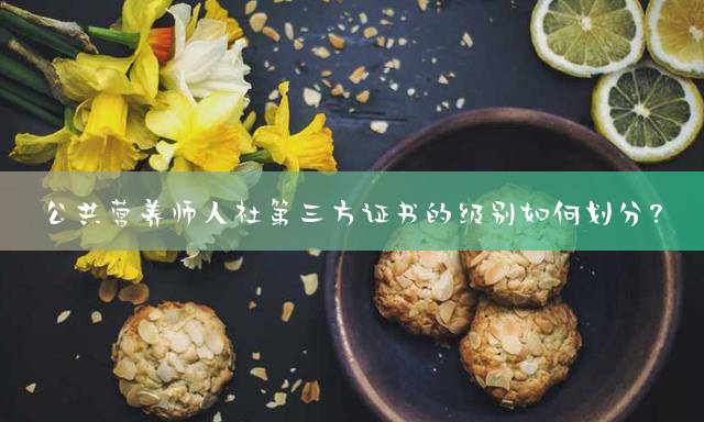 公共营养师人社第三方证书的级别如何划分？