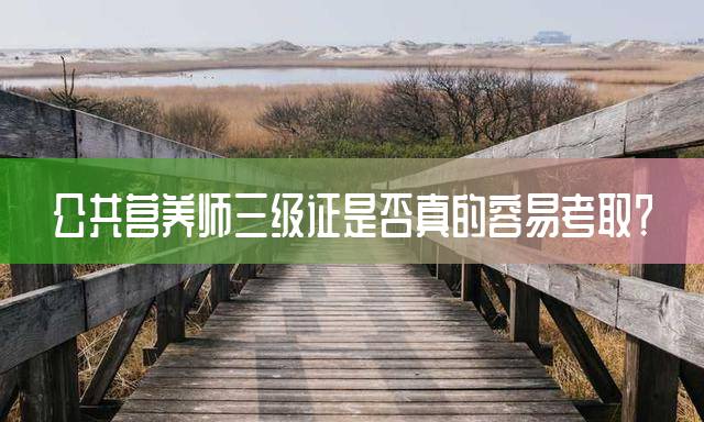公共营养师三级证是否真的容易考取？