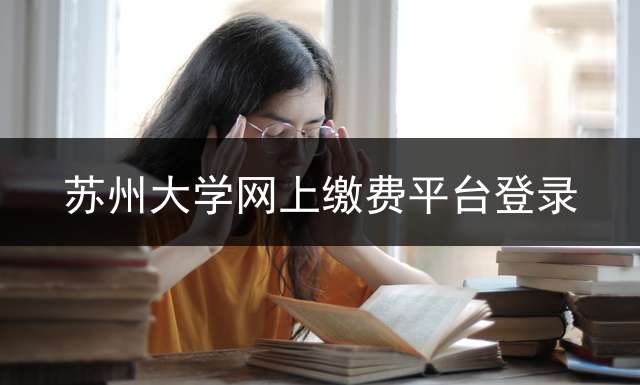 苏州大学网上缴费平台登录？ 2021苏州大学助学班招生简章？