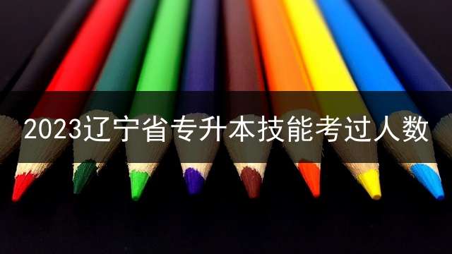 2023辽宁省专升本技能考过人数？ 沈阳工学院专科升本的概率大吗？