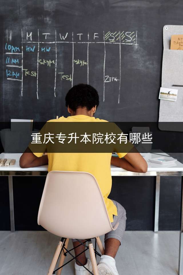 重庆专升本院校有哪些？