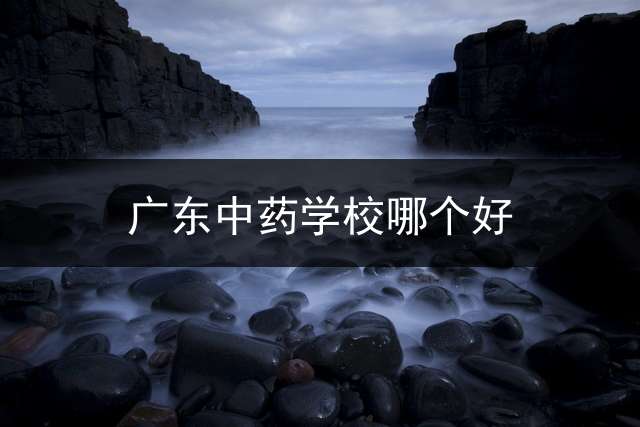 广东中药学校哪个好？