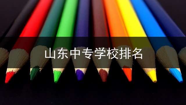 山东中专学校排名？