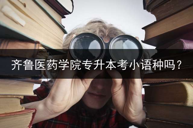 齐鲁医药学院专升本考小语种吗？