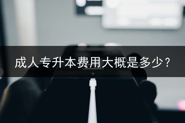 专升本费用大概是多少？