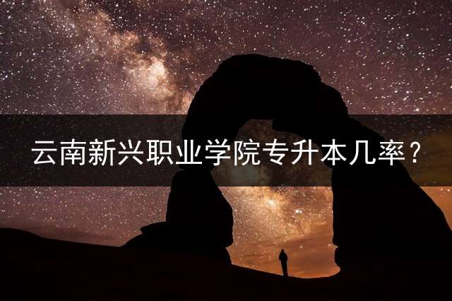 云南新兴职业学院专升本几率？