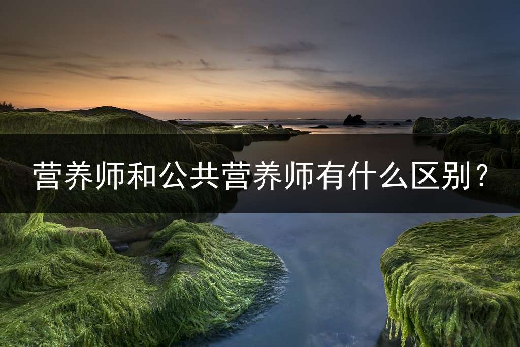 营养师和公共营养师有什么区别？