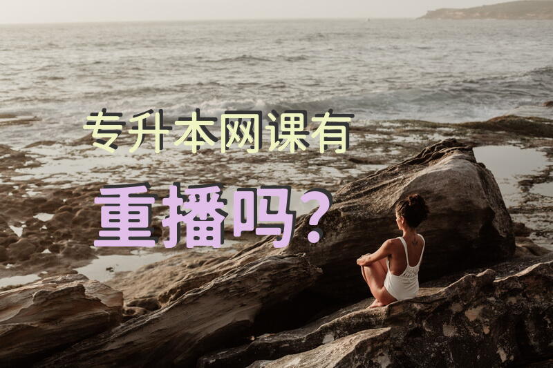 专升本网课有重播吗？