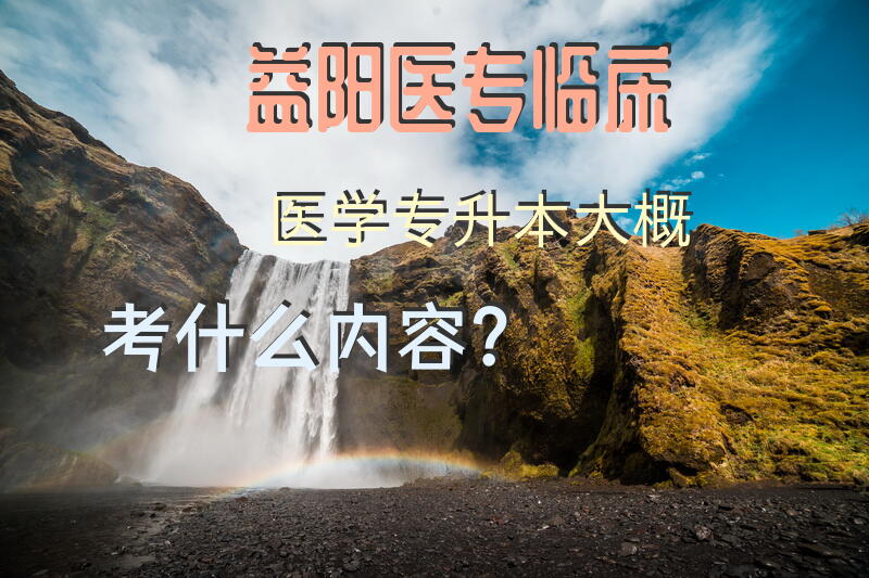 益阳医专临床医学专升本大概考什么内容？