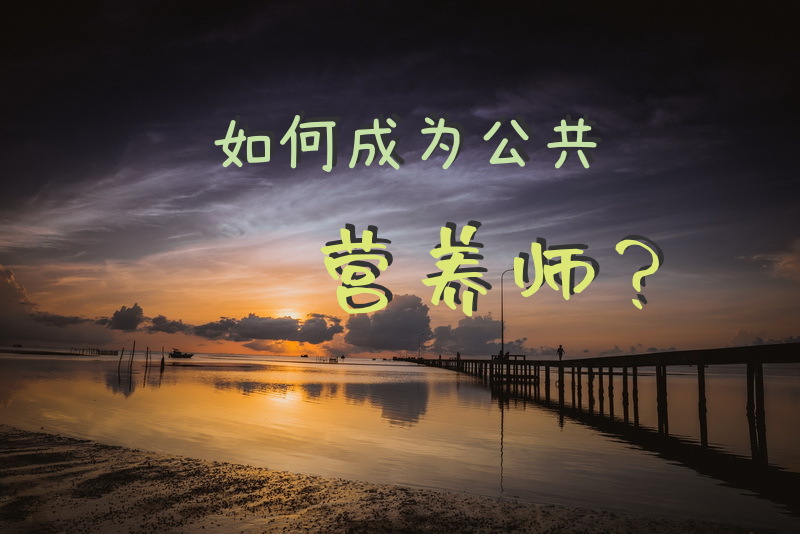 如何成为公共营养师？