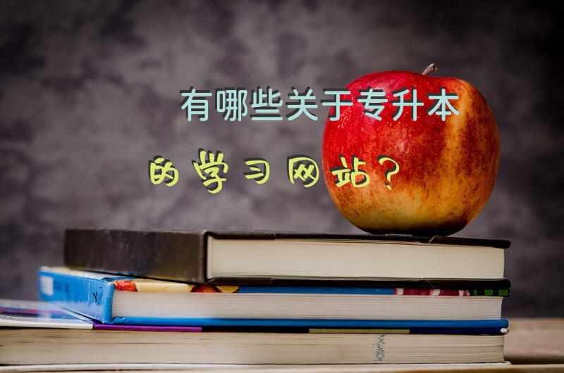 有哪些关于专升本的学习网站？
