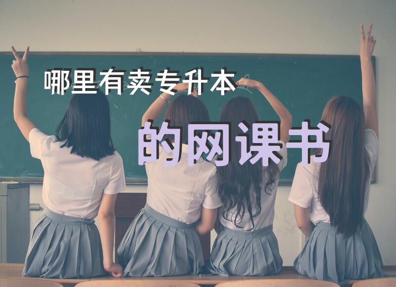 哪里有卖专升本的网课书