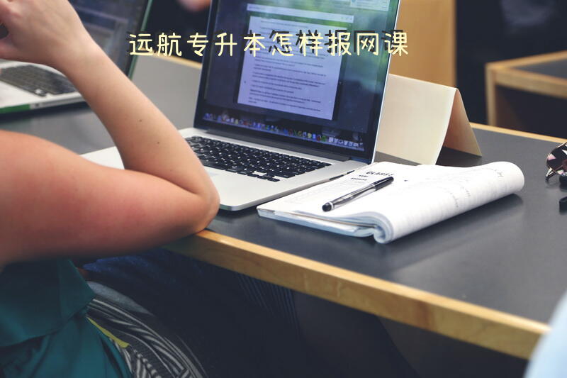 远航专升本怎样报网课
