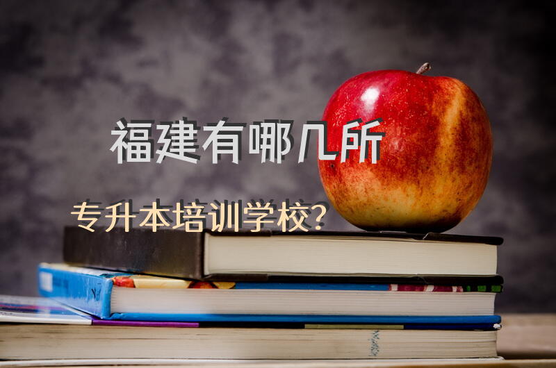 福建有哪几所专升本培训学校？