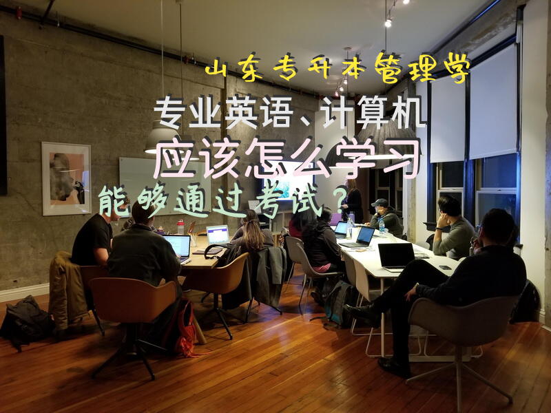 山东专升本管理学专业，英语、计算机应该怎么学习能够通过考试？