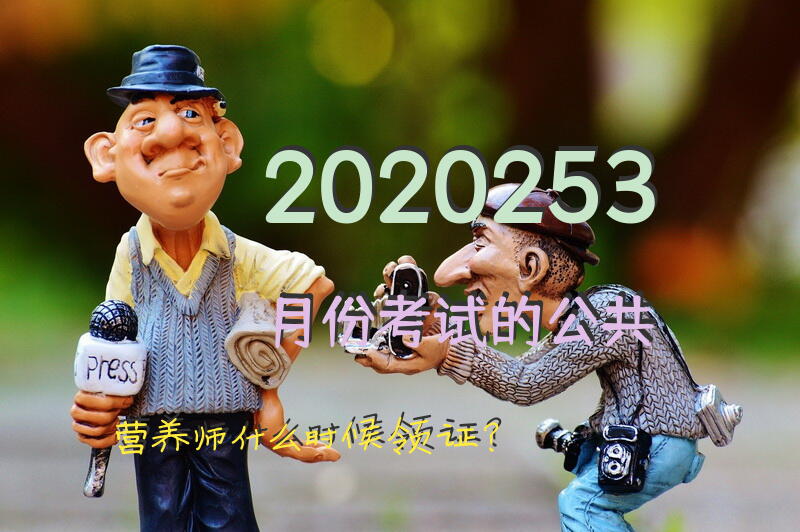 2020253月份考试的公共营养师什么时候领证？