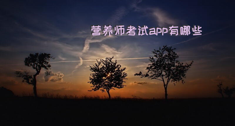营养师考试app有哪些