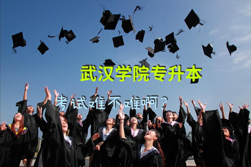 武汉学院专升本考试难不难啊？