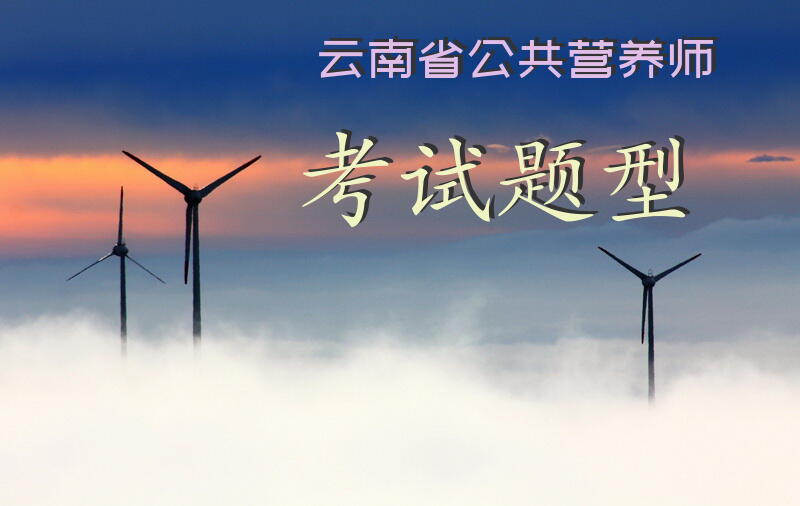 云南省公共营养师考试题型