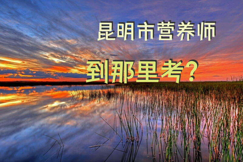 昆明市营养师到那里考？
