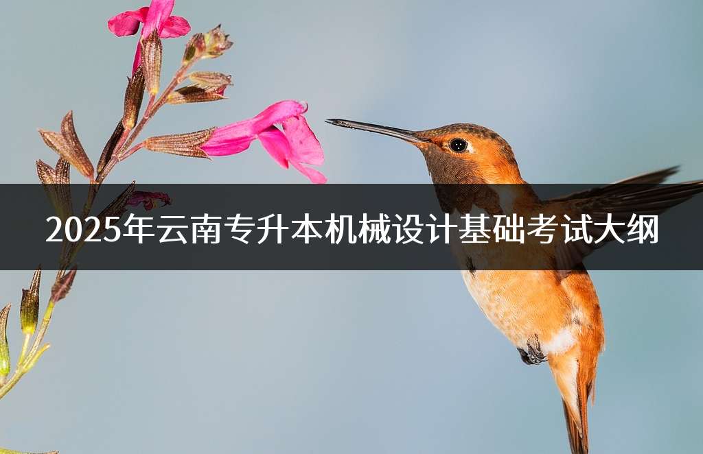 2025年云南专升本机械设计基础考试大纲