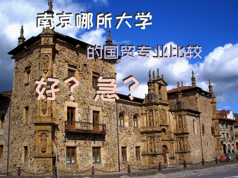南京哪所大学的国贸专业比较好？急？