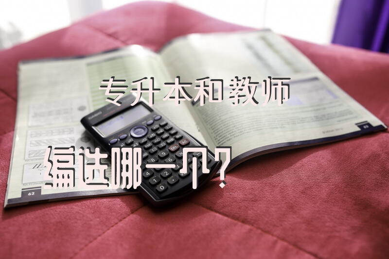 专升本和教师编选哪一个？