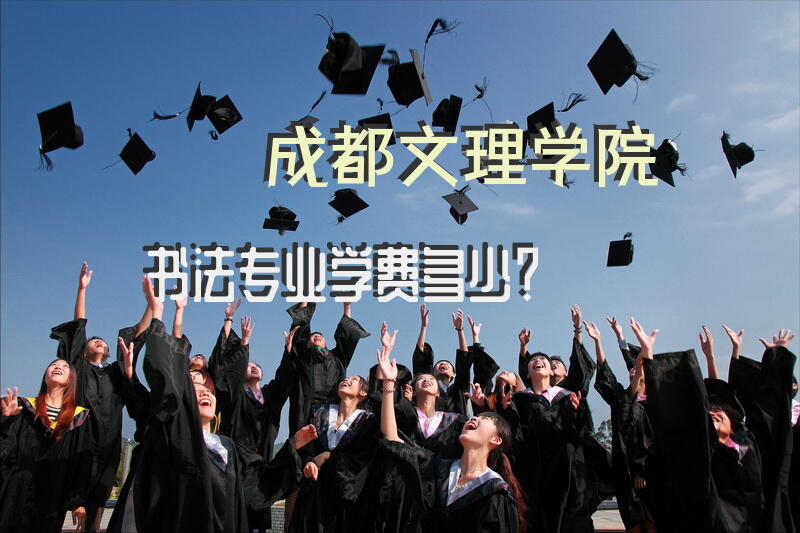 成都文理学院书法专业学费多少？