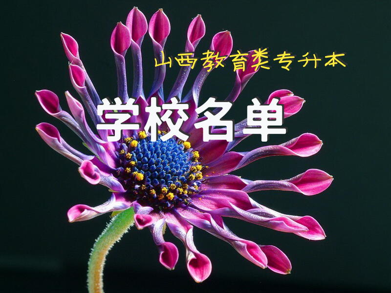 山西教育类专升本学校名单