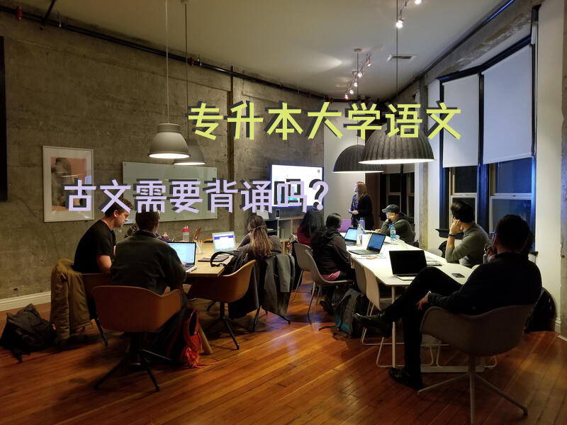 专升本大学语文古文需要背诵吗？
