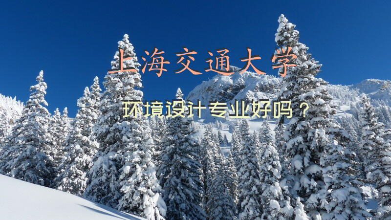 上海交通大学环境设计专业好吗？