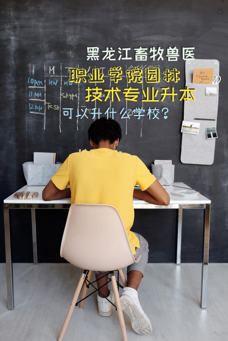 黑龙江畜牧兽医职业学院园林技术专业升本可以升什么学校？
