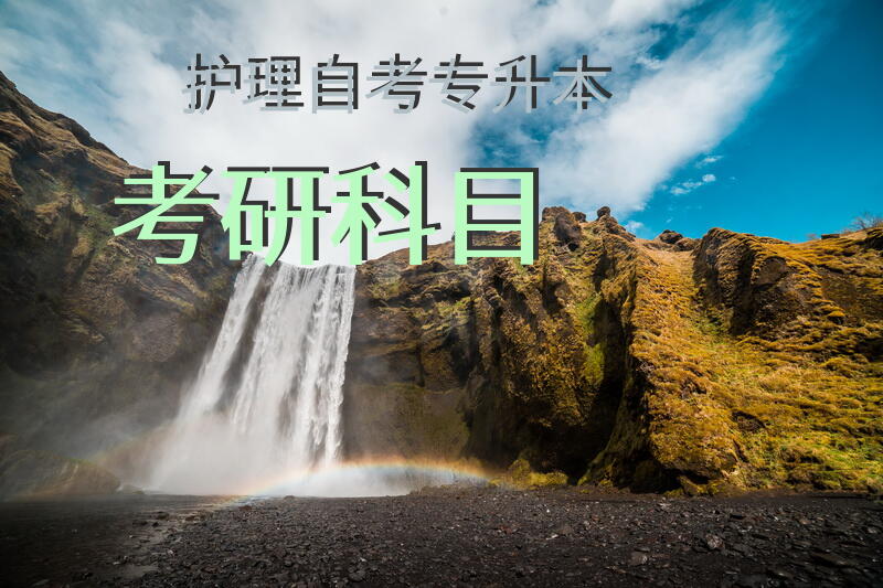 护理自考专升本考研科目