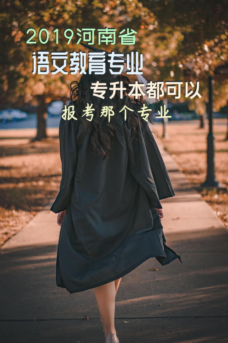 2019河南省语文教育专业专升本都可以报考那个专业