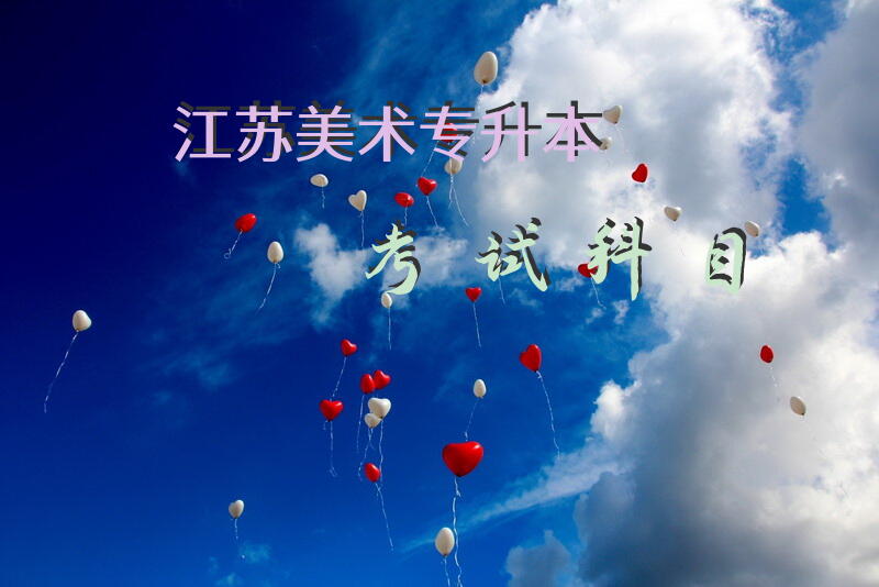 江苏美术专升本考试科目