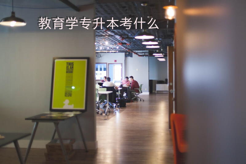 教育学专升本考什么