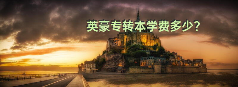 英豪专转本学费多少？