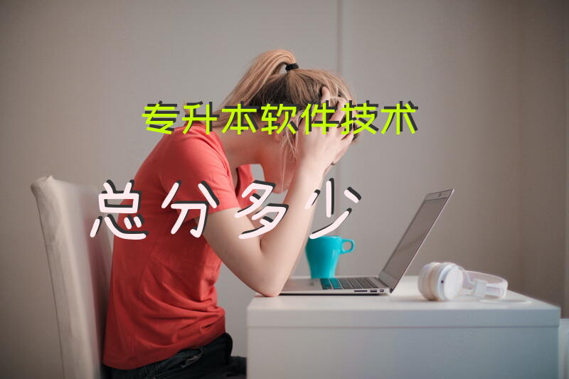 专升本软件技术总分多少