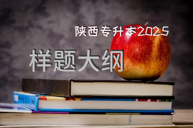 陕西专升本2025样题大纲