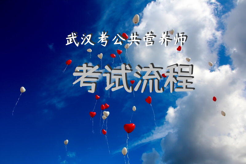 武汉考公共营养师考试流程
