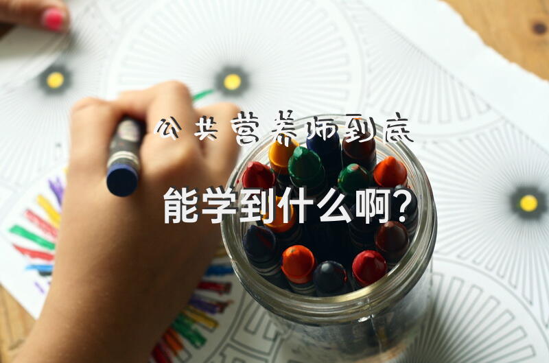 公共营养师到底能学到什么啊？