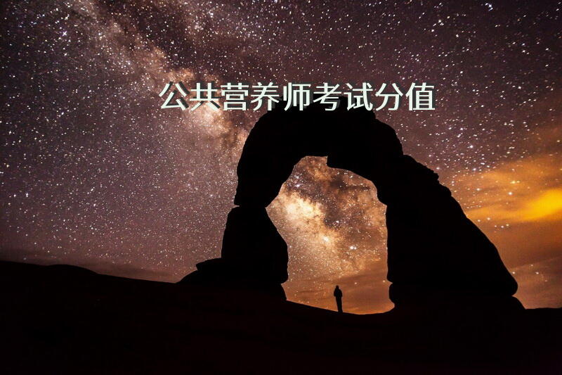 公共营养师考试分值