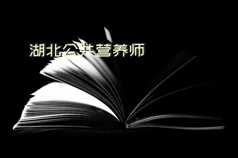 湖北公共营养师