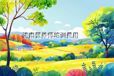 济南营养师培训费用
