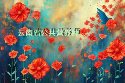 云南省公共营养师
