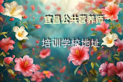 宜昌公共营养师培训学校地址